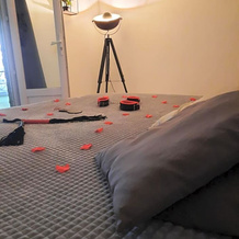 La ptite adresse Love Room 150 M2 Piscine Intérieure chauffé Privée & Spa Privée Parking Gratuit, 卡庞特拉 — 照片 2