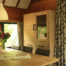 Comfy Bungalow With a Fire Place, in the Forest, 斯海克 — 照片 2