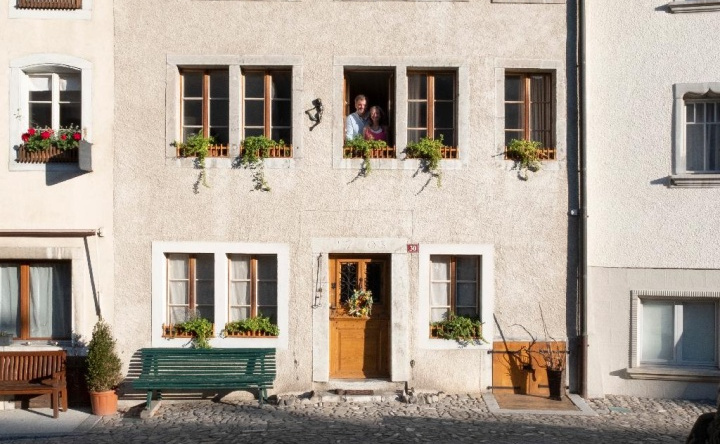 Au Soleil de Gruyères Chez Chantal, 格吕耶尔 — 照片 1