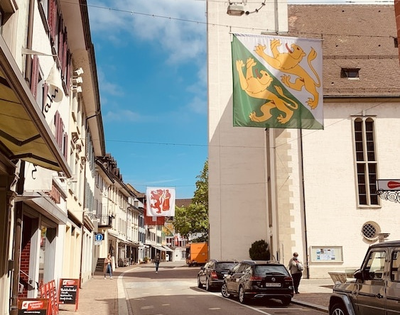 Herziges Apartment Mitten im Schoenen Thurgau, 弗劳恩费尔德 — 照片 1