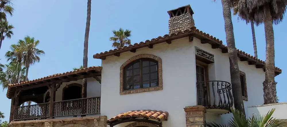 Spanish Style Vacation Home in Rosarito, 新港 — 照片 1
