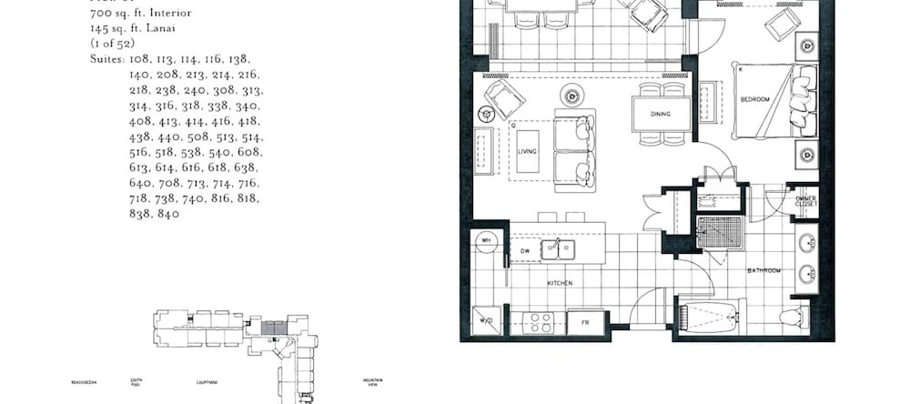 Honua Kai Hokulani Collection by KBM - 3 Units on same floor (201/236/238), 卡阿纳帕利 — 照片 1