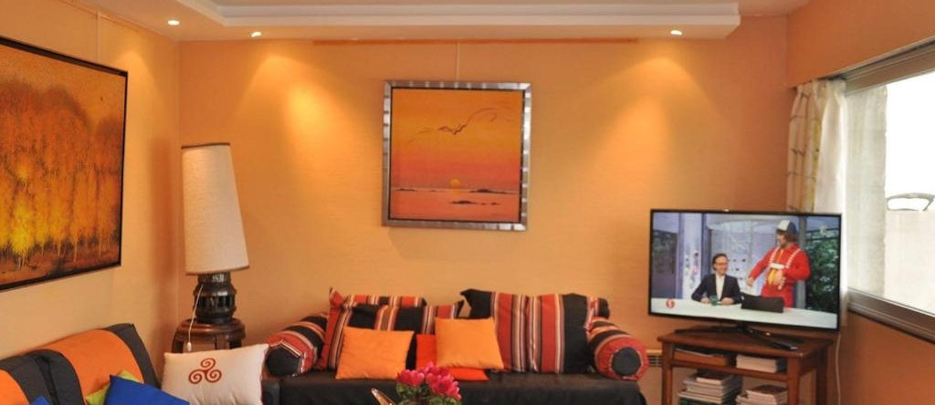 Appartement Belle Vue Mer Avec Wifi Et Cour Close Tregastel - Ref 42, 特雷加斯泰勒 — 照片 1