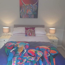 Modernised 1720s Cottage, Newton Stewart, Scotland, 明尼加夫 — 照片 2