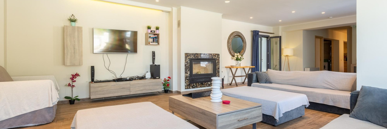 Villa Eleanna Large Private Pool Sea Views A C Wifi Eco-friendly - 2546, 阿格尼齐尼 — 照片 1