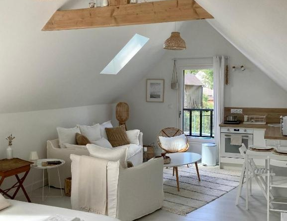 Studio Cosy Avec Coin Jardin (Adults Only), 朗雪 — 照片 1