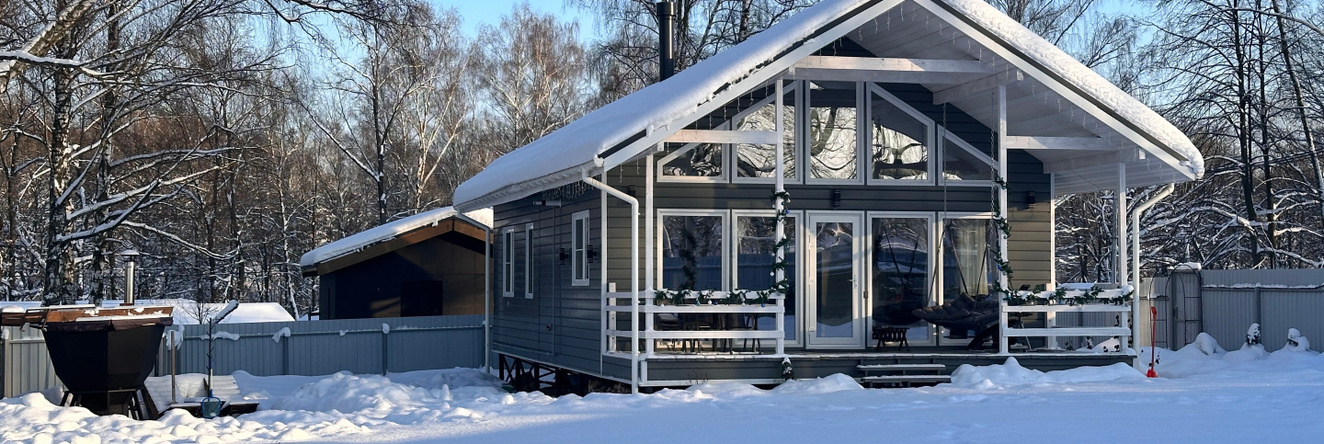 Uyutnyj kottedzh Aviator Private house, 多莫杰多沃 — 照片 1