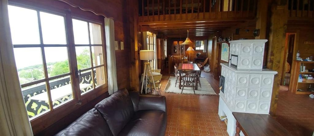 Chalet paisible dans la nature avec belle vue sur le lac Léman, Lugrin — photo 1