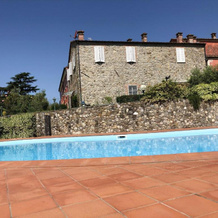 2 bedrooms appartement with sea view shared pool and enclosed garden at Borghetto melara 6 km away from the beach, 福斯迪诺沃 — 照片 4
