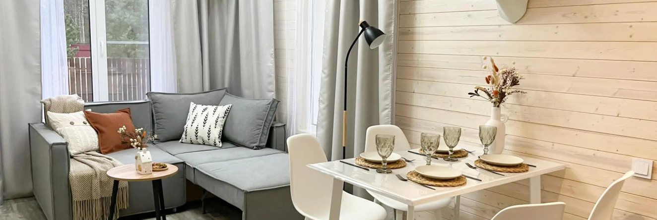 DreamStaySPB Scandi house with photo zones and sauna by the bay, Zelyonaya Roshcha — photo 1