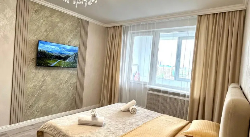 Flat Uyutnaya Kvartira V Tsentre Goroda, 阿斯塔纳 — 照片 1