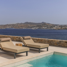 Вилла Myko Private Heated Pool On Beach, Орнос — фото 3