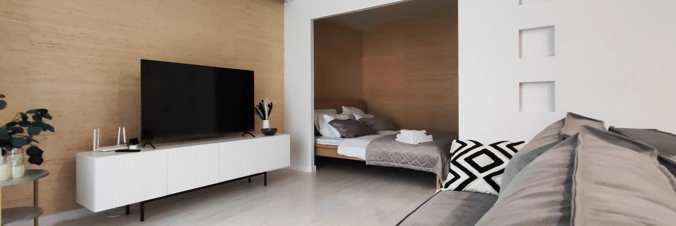 Apartamenty na 1 y Oranzhereynoy 28 A Flat, Nizhniy Novgorod — photo 1