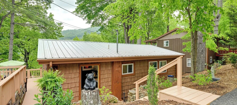 Modern 'little Bear Cottage' At Santeetlah Lake!, 罗宾斯维尔 — 照片 1