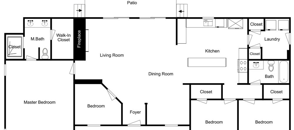 Reems Creek - 4 Br Home, 韦弗维尔 — 照片 1