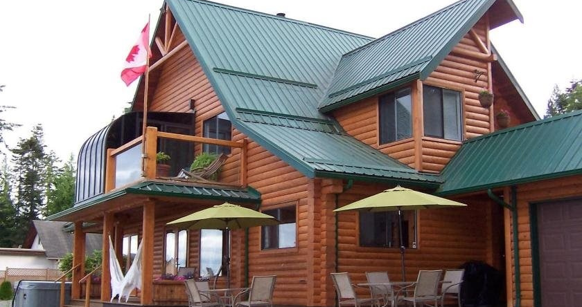 Beach Log Home, Bowser — photo 1