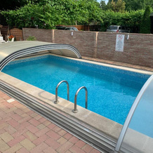 Mediterán Fedett Medencés Apartmanház, 桑托德 — 照片 4