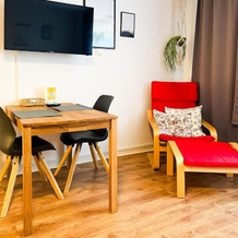 modern Room with Netflix in Porta Westfalica, 波尔塔韦斯特法利卡 — 照片 3