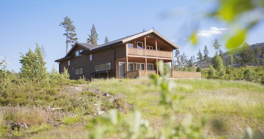 Lakehouse in Norway, 塞尔尤尔 — 照片 1