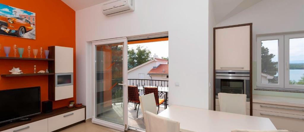 Seafront Apartment Soline With Seaview, 索林 — 照片 1
