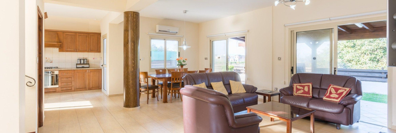 Villa Clementina Large Private Pool Walk to Beach Sea Views A C Wifi Eco-friendly - 2183, 阿依亚玛丽娜-赫里索胡斯 — 照片 1