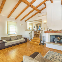 Detached modern villa with pool in Sveti Lovrec, near the beach and Porec, 塞利纳 — 照片 4