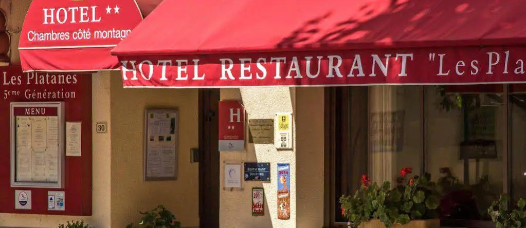 Hôtel et Appartements Les Platanes, 蒂埃 — 照片 1
