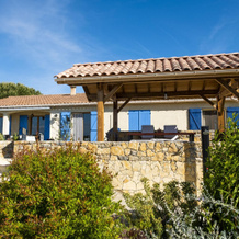 Luxury villa: with air conditioning heatable pool at the highest point of the village of Malviès, 马尔维耶 — 照片 3