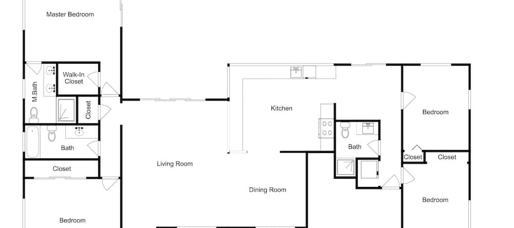Lustrous Porcelain Floors - 4 Br Home, 劳德代尔堡 — 照片 1
