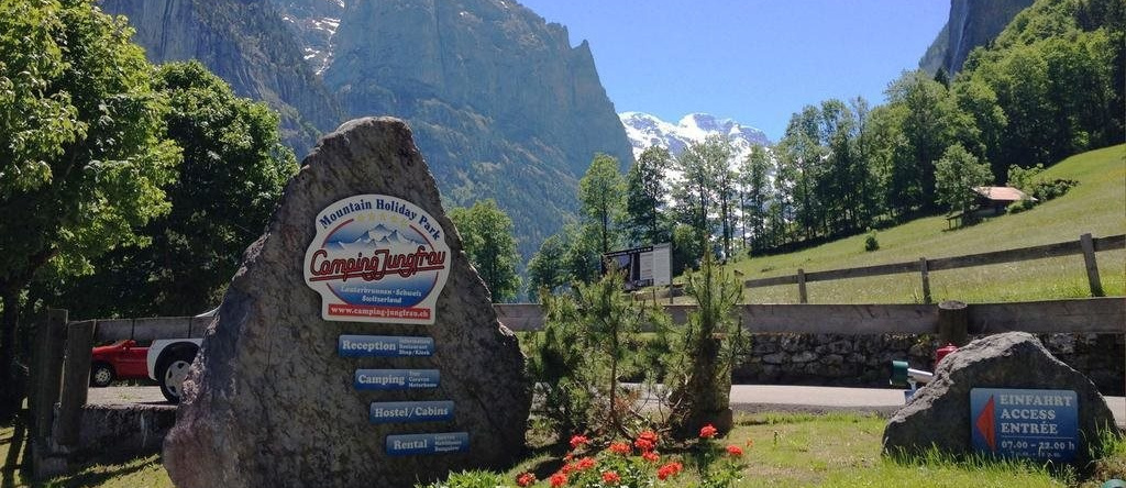 Camping Jungfrau - Holiday Park, 劳特布龙嫩 — 照片 1