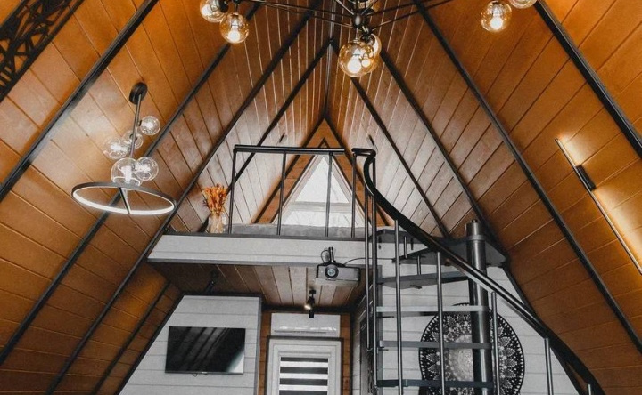 Апартаменты A-Frame Loft, Маркс — фото 1