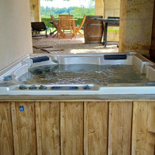 Maison De 2 Chambres Avec Jacuzzi Jardin Clos Et Wifi A Saint Ciers De Canesse, Гориак — фото 5