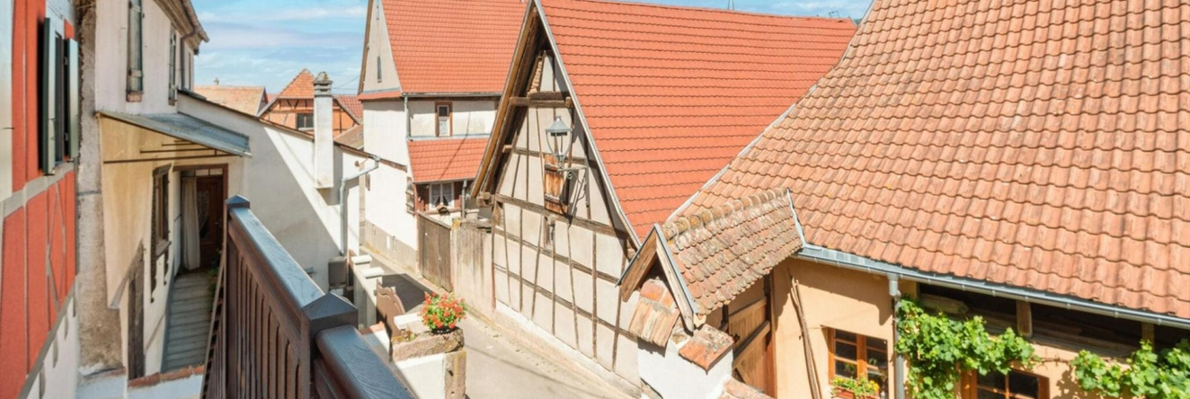 Pleasant Apartment in Dambach la Ville near Town Centre, 当巴克拉维尔 — 照片 1