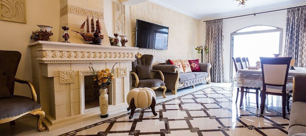 Imagine Renting Your Own 5-star Private Cyprus Villa on the Beach, Paphos Villa 1411, 阿依亚玛丽娜-赫里索胡斯 — 照片 1