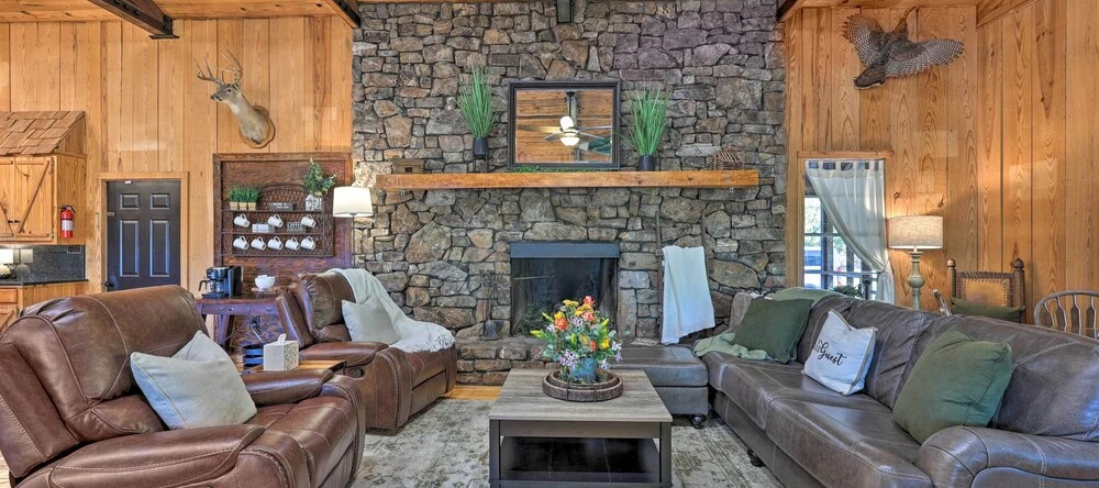 Waterfront Deck: Home on Ouachita River!, 卡多谷 — 照片 1