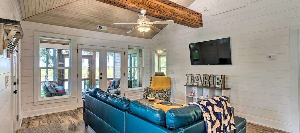 Dock, Altamaha River Access! Angler's Paradise, 达里恩 — 照片 1