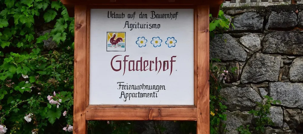 Agriturismo Gfaderhof Ferienwohnungen, 布雷萨诺内 — 照片 1
