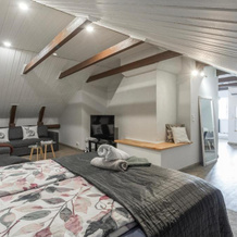 Unique Open Space Loft Studio In The Attic, Керава — фото 5