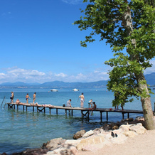 Happy Camp in Camping Cisano San Vito, 巴多利诺 — 照片 4