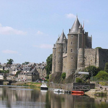 Josselin Church View ., 若瑟兰 — 照片 5