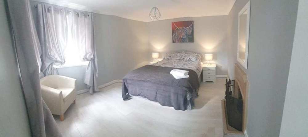 Modernised 1720s Cottage, Newton Stewart, Scotland, 明尼加夫 — 照片 1