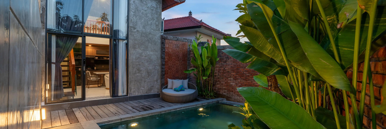 Utamas Keramas Villa, 梅达汉 — 照片 1