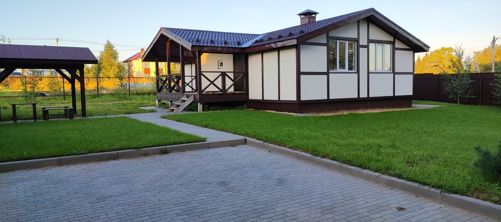 Dlya Otdykha V Grishkino 80 M.kv. 4-8 Chel. Private House, 格里什基诺 — 照片 1