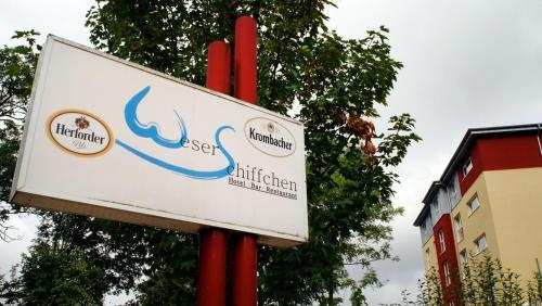 Hotel Restaurant Weserschiffchen, 波尔塔韦斯特法利卡 — 照片 1