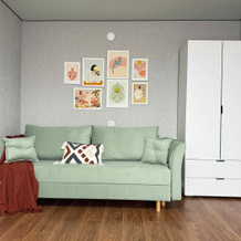Skandi uyut v spokoynom rayone prostornaya dlya 4kh gostey Flat, Shakhty — photo 4