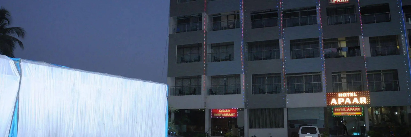 Hotel Apaar with Sea Face Garden Restaurant, 第乌 — 照片 1