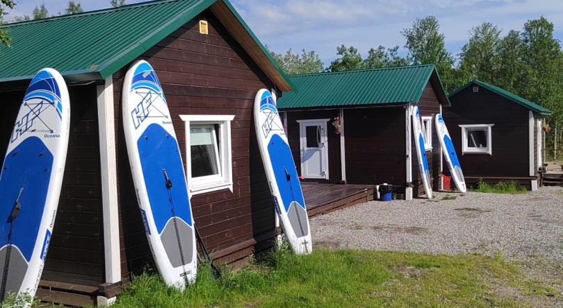 Park Aktivnogo Otdykha Severnoye Siyanie Resort Hotel, 基尔丁斯特罗伊 — 照片 1