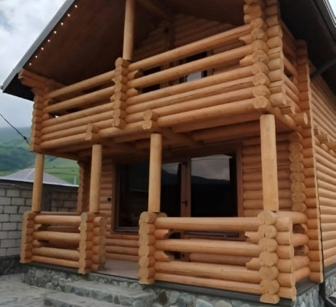 Частный Дом Новый Дом Из Сруба В Даргавсе, Даргавс — фото 1