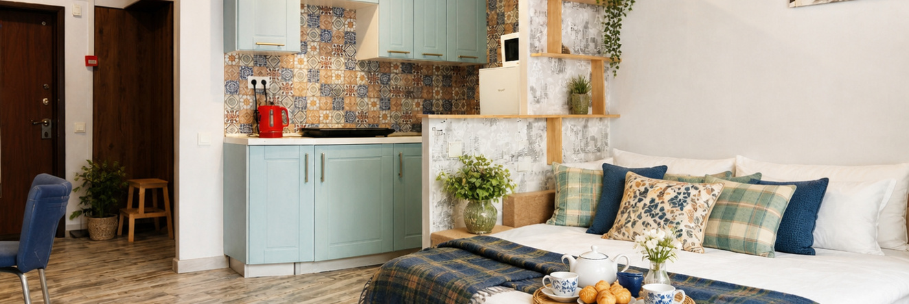 Apartamenty ColorApartments - Anglijskij dvor Apartment, 科罗廖夫 — 照片 1