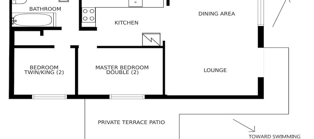 Clifton Court Apt 19 With Heated Pool, 乔治汉姆 — 照片 1